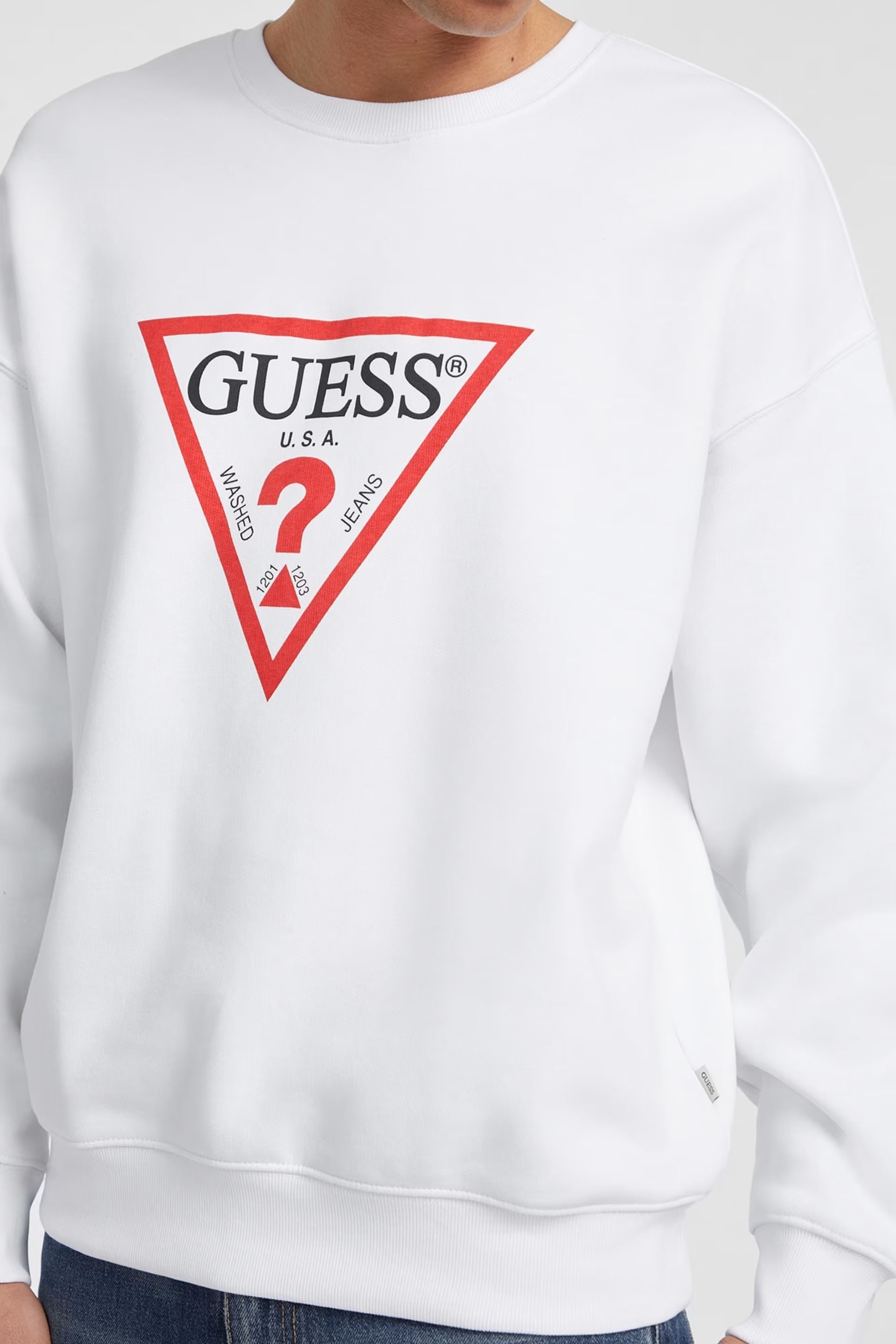 Felpe Guess M4YQ21K9V31 GJ CN OS ICONIC TRAINGLE SWEAT
