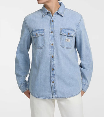 M5GH56D5M82 GJ REGULAR LS DENIM SHIRT