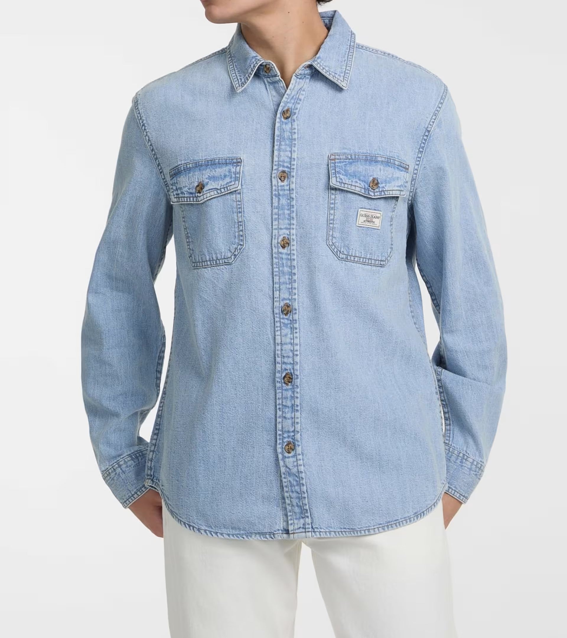 M5GH56D5M82 GJ REGULAR LS DENIM SHIRT