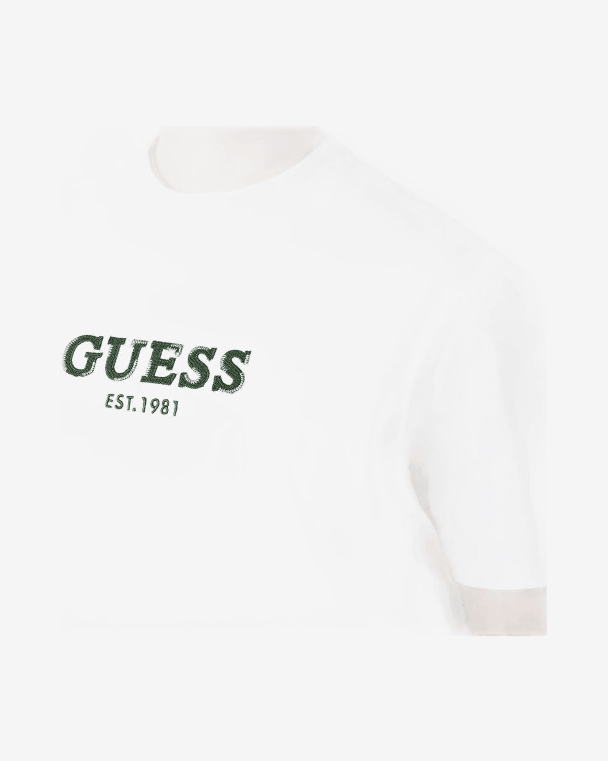 T-Shirt Guess Logo Ricamato Cotone