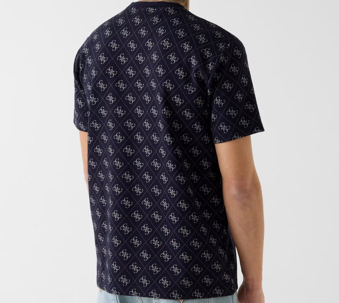M6GP34K3200 CN SS JACQUARD 4G KNIT TOP