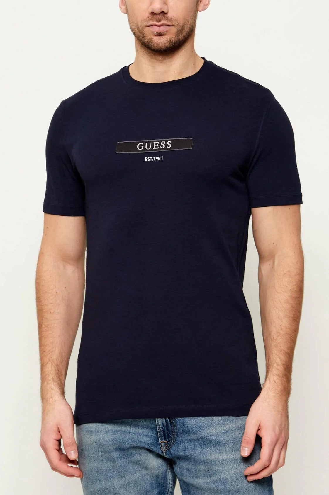 T-shirt Guess M6RI17J1314 SS CN LOGO BOX TEE