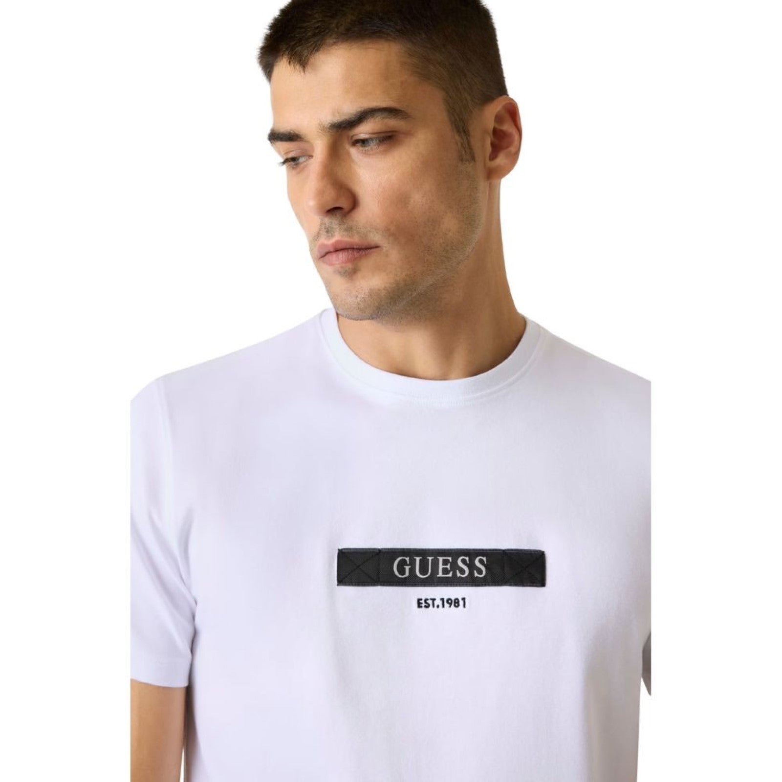 T-shirt Guess M6RI17J1314 SS CN LOGO BOX TEE