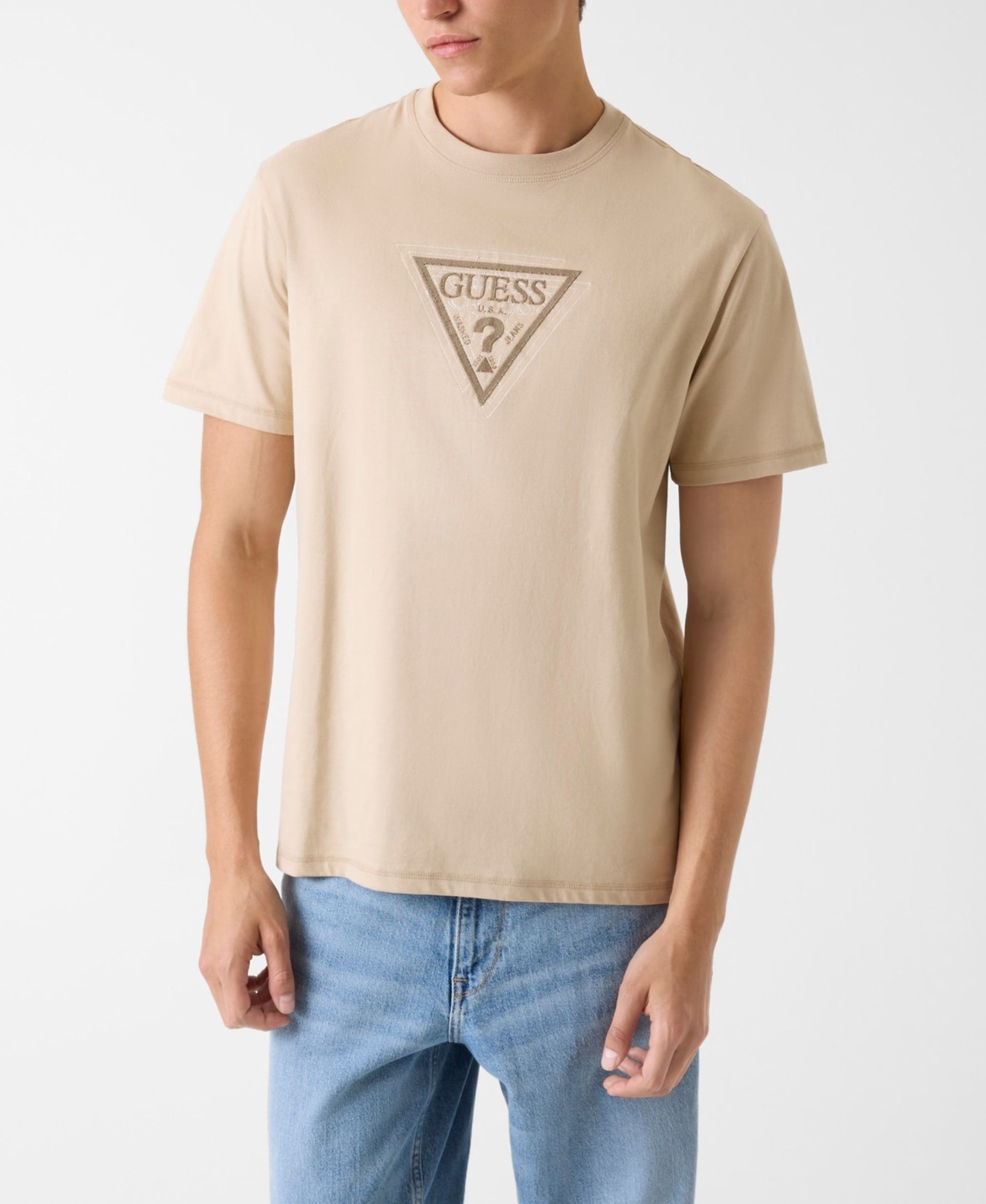 T-shirt Guess M6RI23K8FQ4 TERRY LOGO TEE