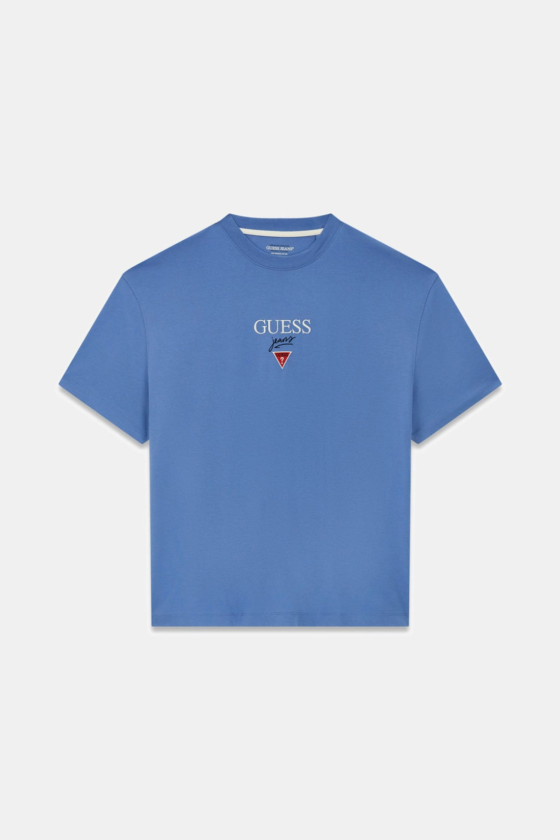 T-shirt Guess M6RI45K8HM0 GJ SS OS BAKER LOGO TEE - foto indossata