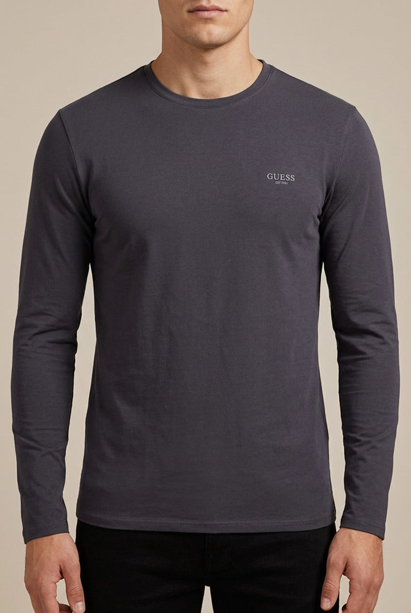 Maglia Guess M6YI28K3733 CN LS CORE EXTRA SLIM TEE
