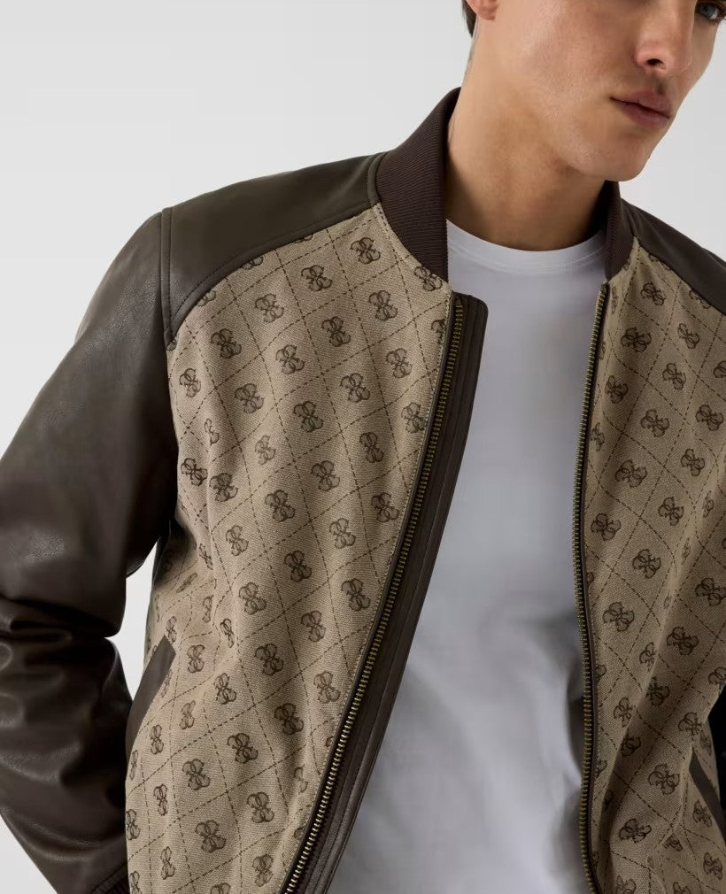 Giubbotti Guess M6YL13W2804 MONOGRAM BOMBER
