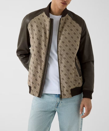 Giubbotti Guess M6YL13W2804 MONOGRAM BOMBER