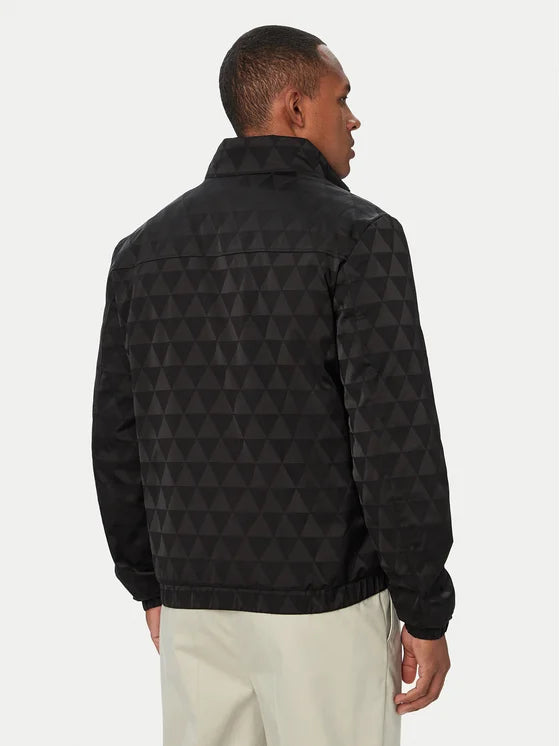 Giubbotti Guess M6YL24W2815 ALLOVER LOGO JACKET
