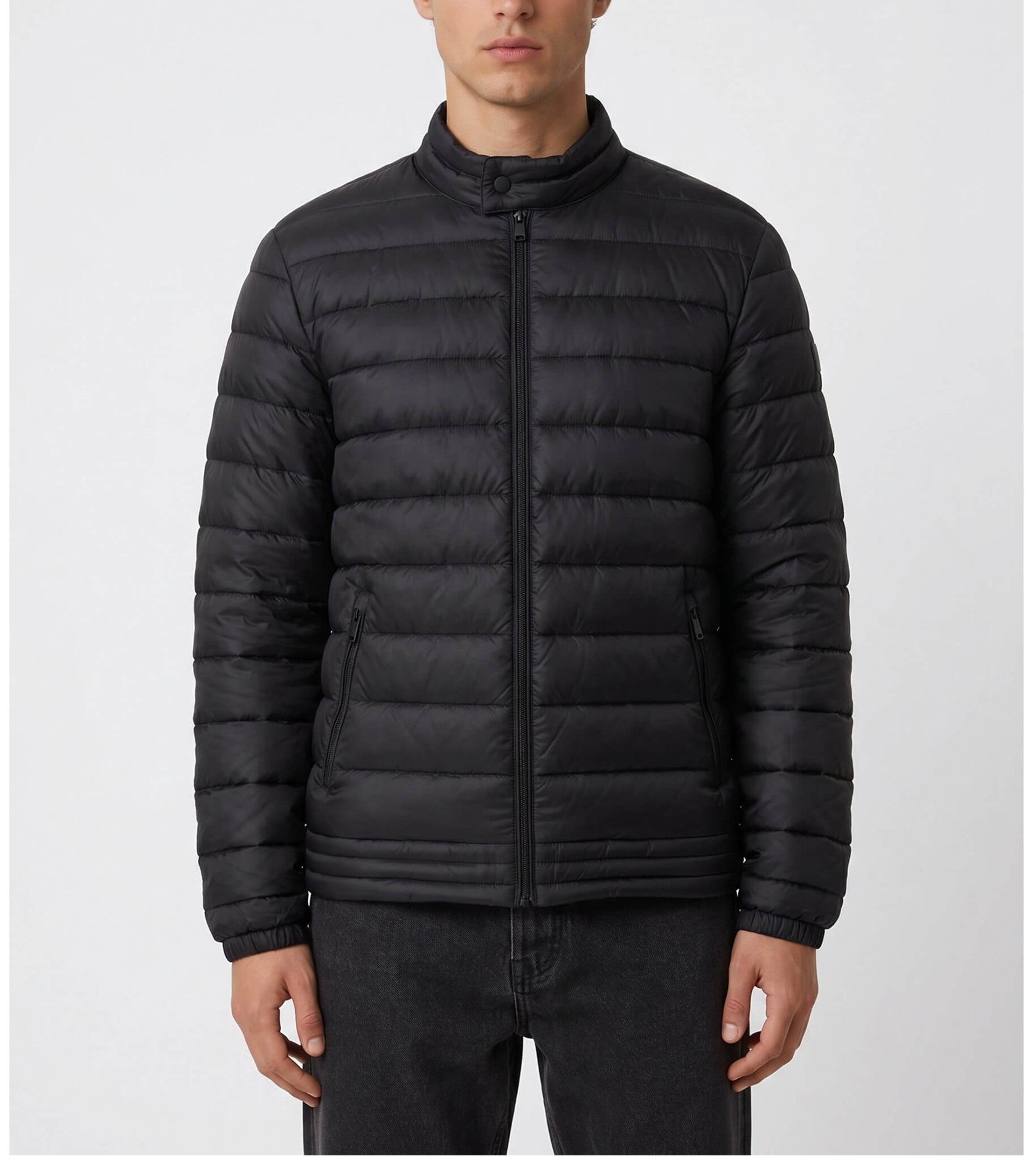 Giubbotti Guess M6YL39W2849 STRECH FITTED BIKER