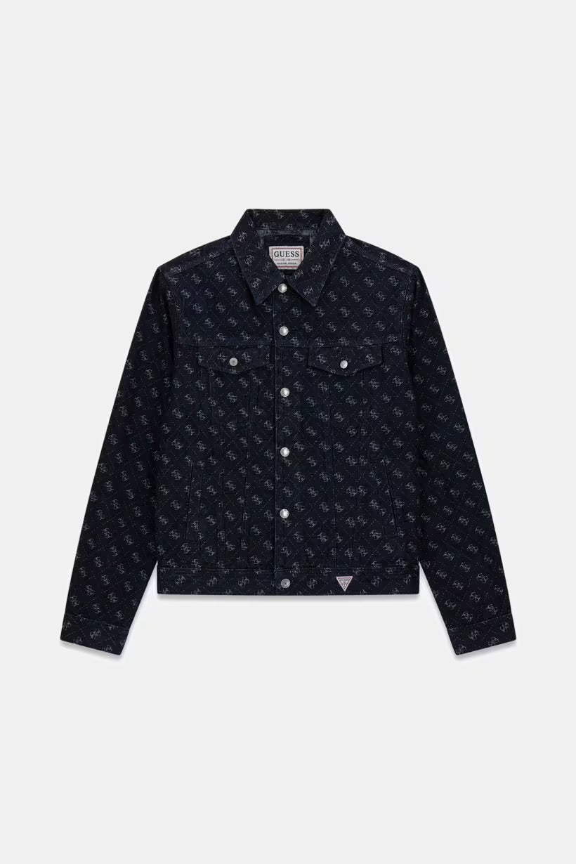 Giacca Guess M6YXN1D1291 DILLON JACKET WISLEY 4G LOGO