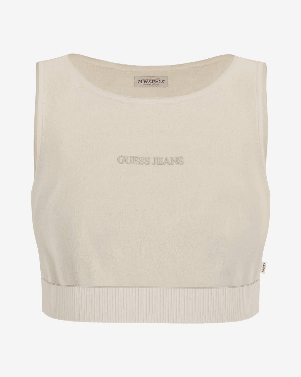 Maglia Cropped Guess Bianca Donna