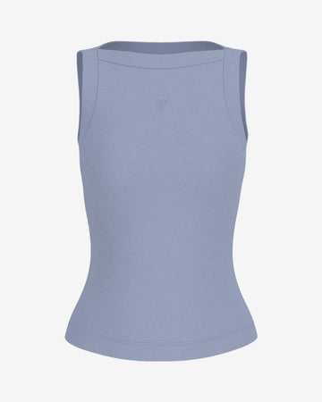 Guess Tank Top Tina Ribs Nero