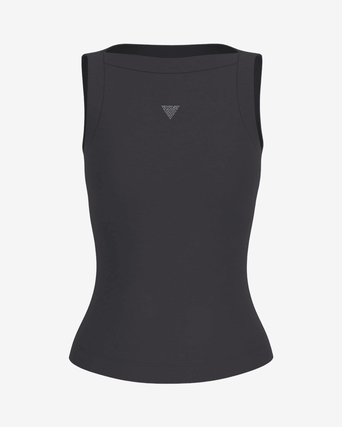 Guess Tank Top Tina Ribs Nero