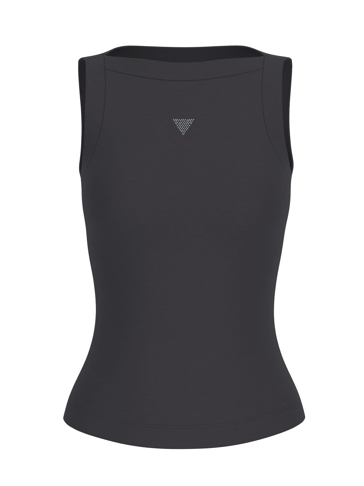 Guess Tank Top Tina Ribs Nero