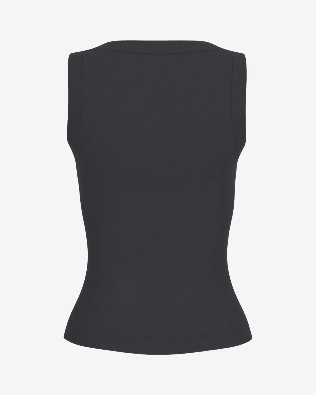 Guess Tank Top Tina Ribs Nero