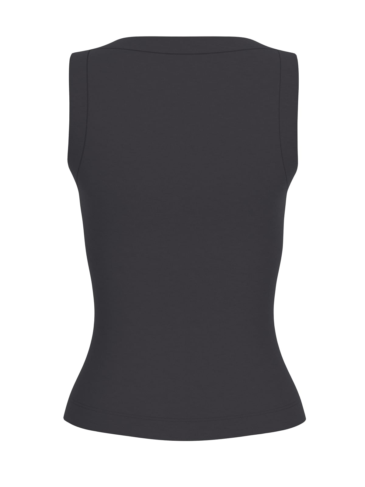 Guess Tank Top Tina Ribs Nero