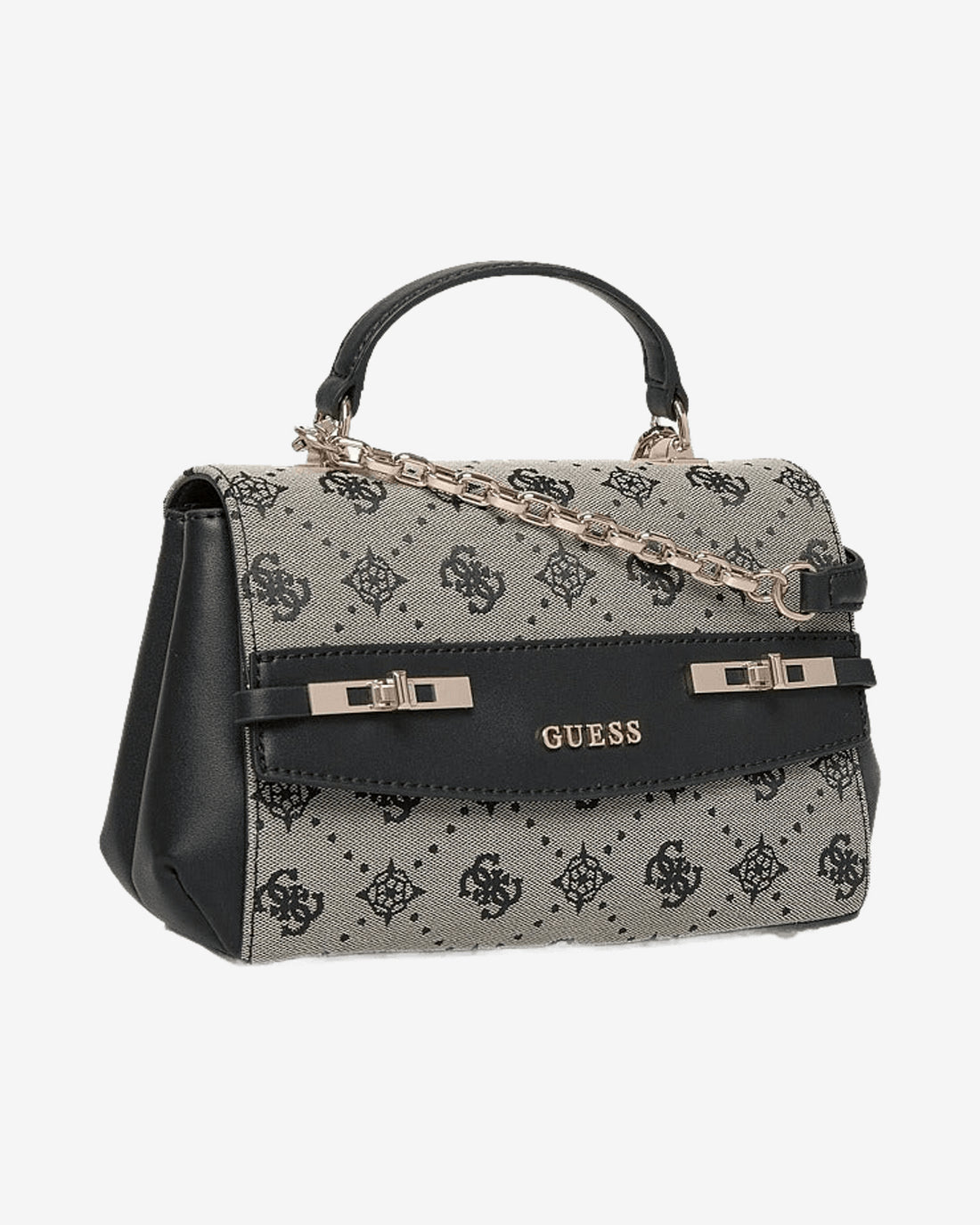 MELINDA LOGO TOP HANDLE FLAP