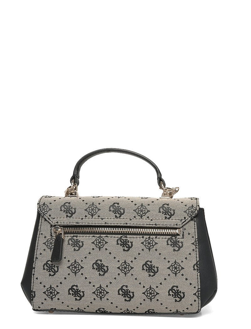 MELINDA LOGO TOP HANDLE FLAP