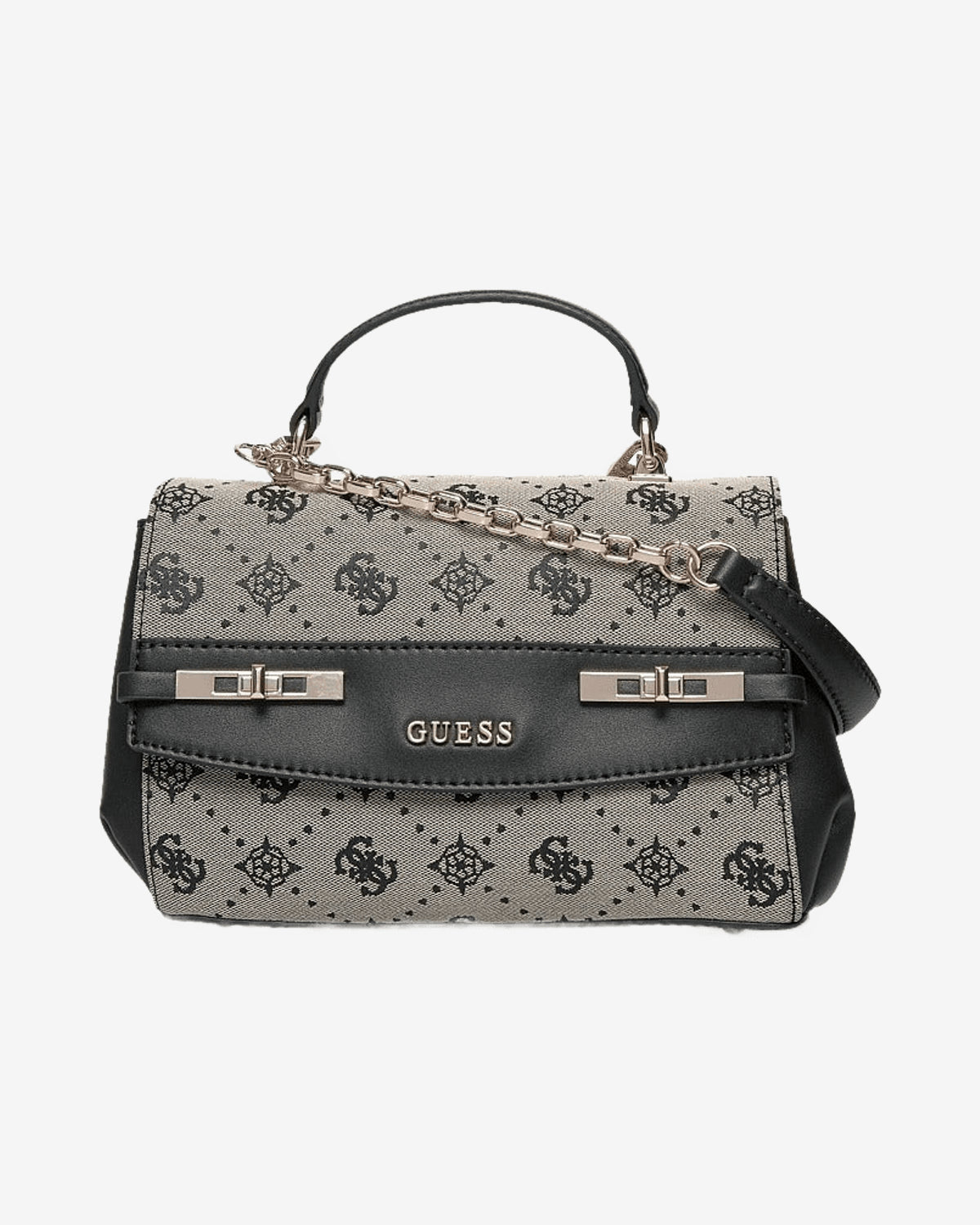 MELINDA LOGO TOP HANDLE FLAP