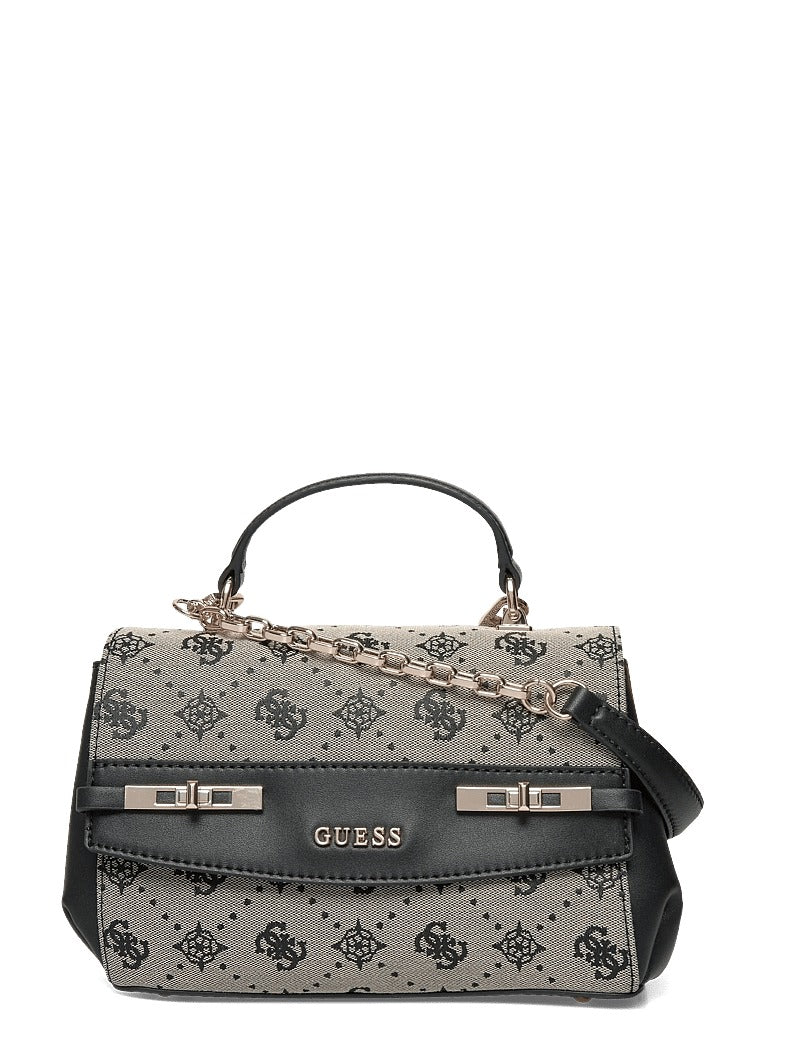 MELINDA LOGO TOP HANDLE FLAP