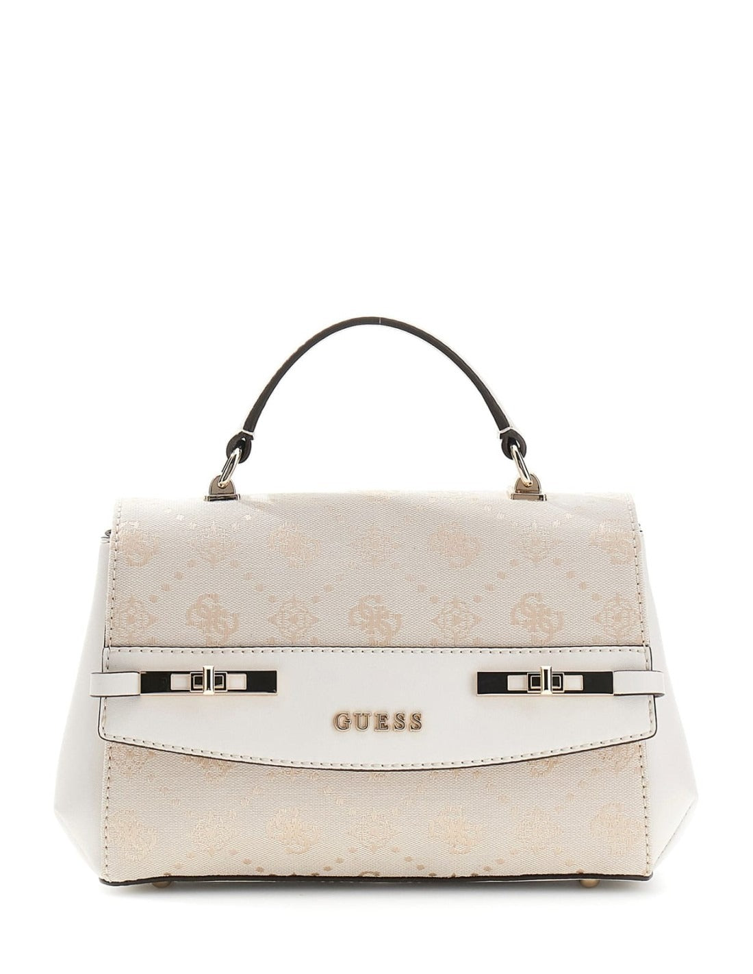 MELINDA LOGO TOP HANDLE FLAP