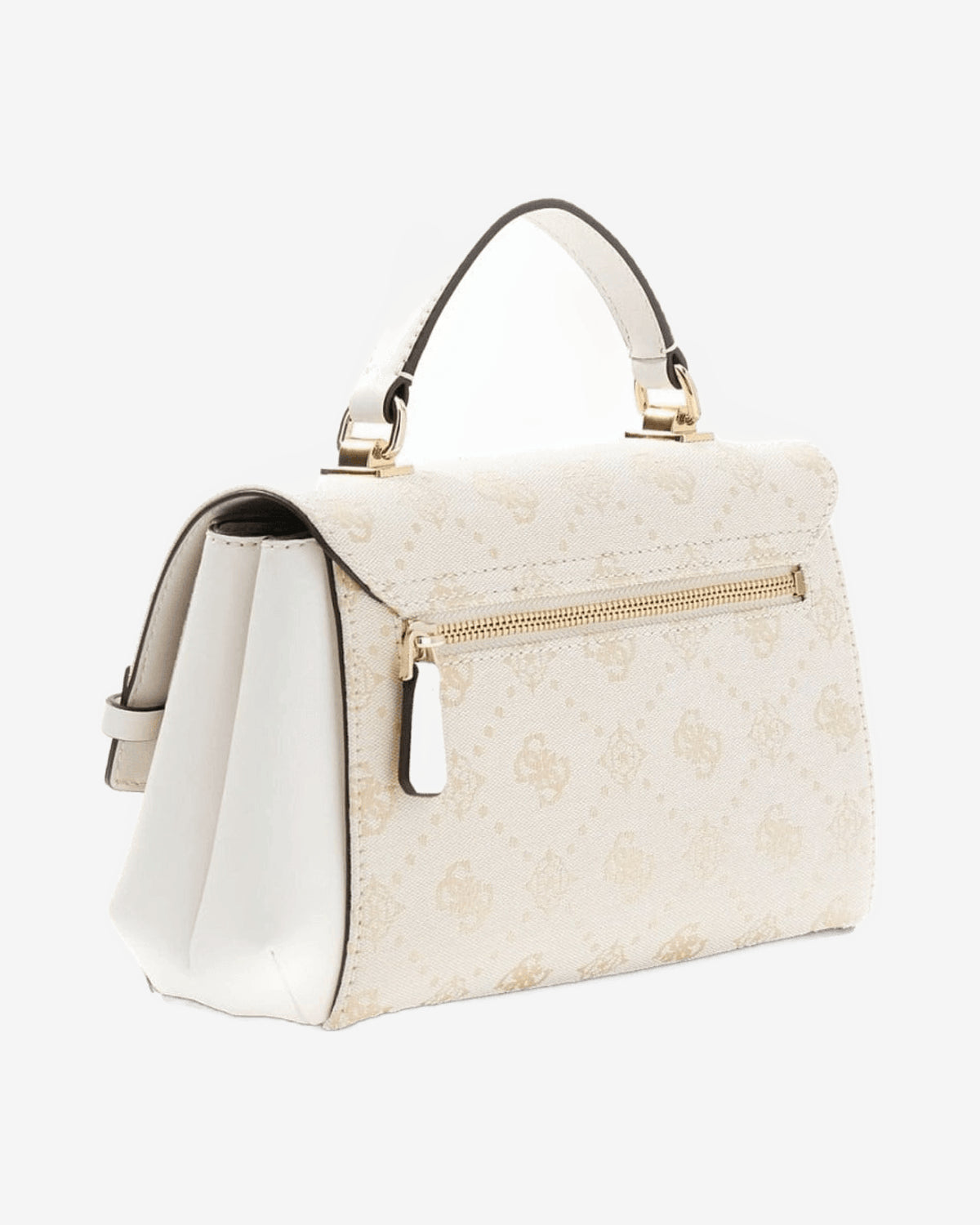 MELINDA LOGO TOP HANDLE FLAP