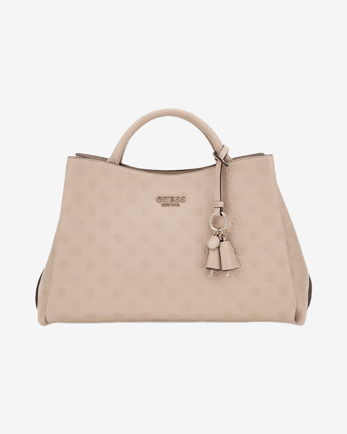 Guess Phoebe Girlfriend Satchel Beige
