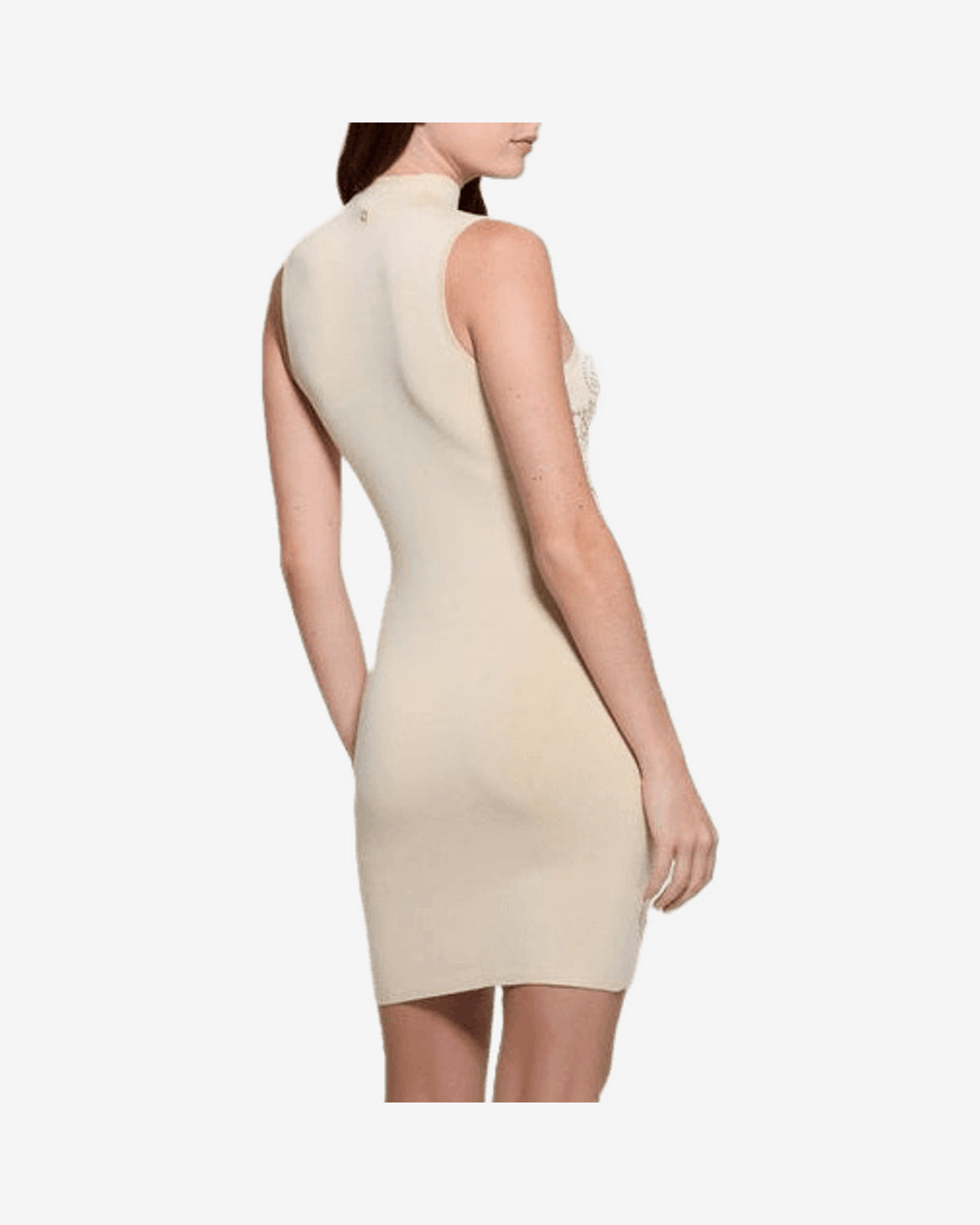 Vestiti RHINESTONE BODYCON MINI SWEATER DRESS