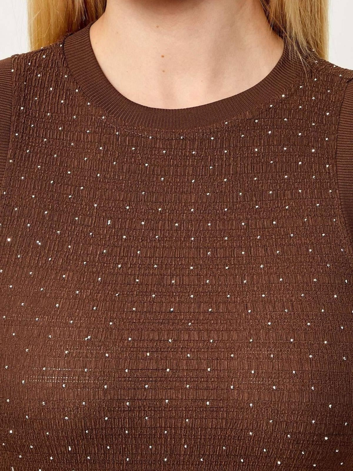 SL FRANCINE SMOCK HOTFIX TOP