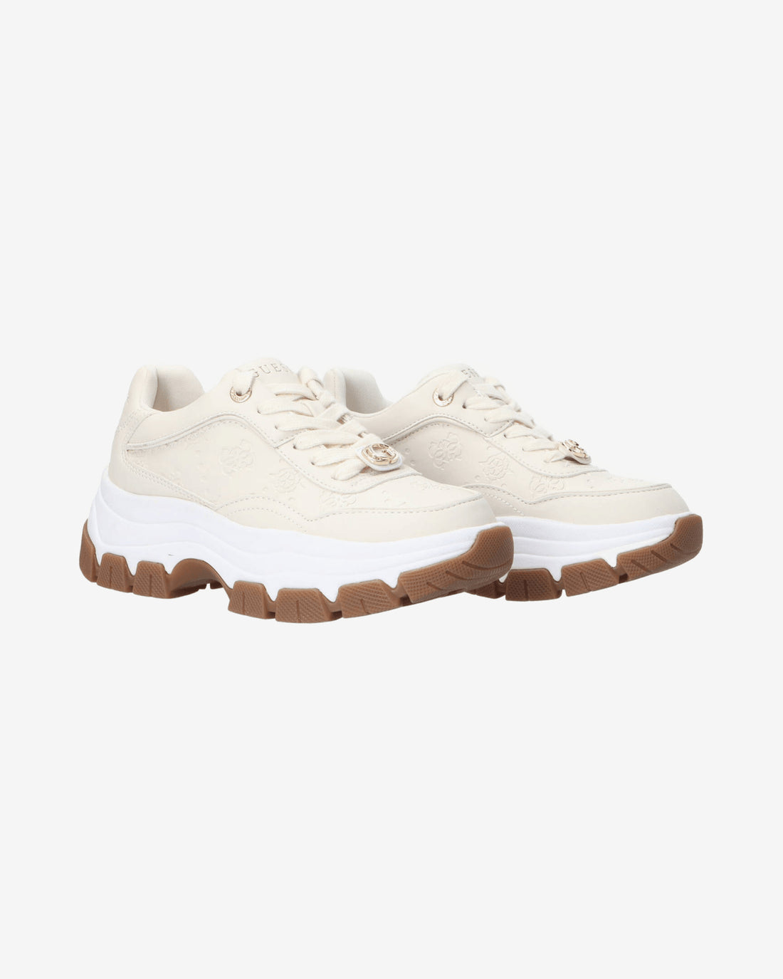 Sneakers Guess Berrett2 Beige Donna