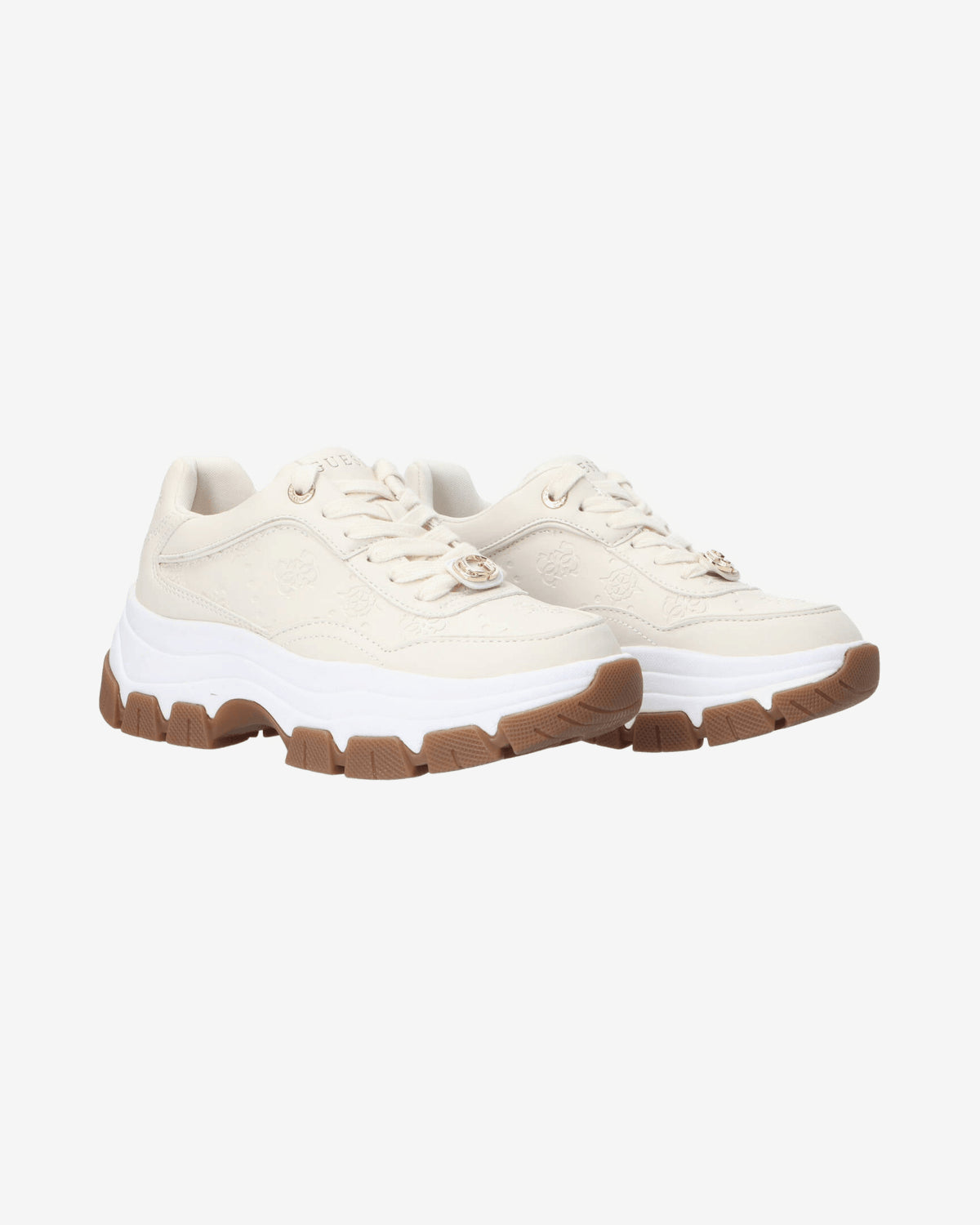 Sneakers Guess Berrett2 Beige Donna