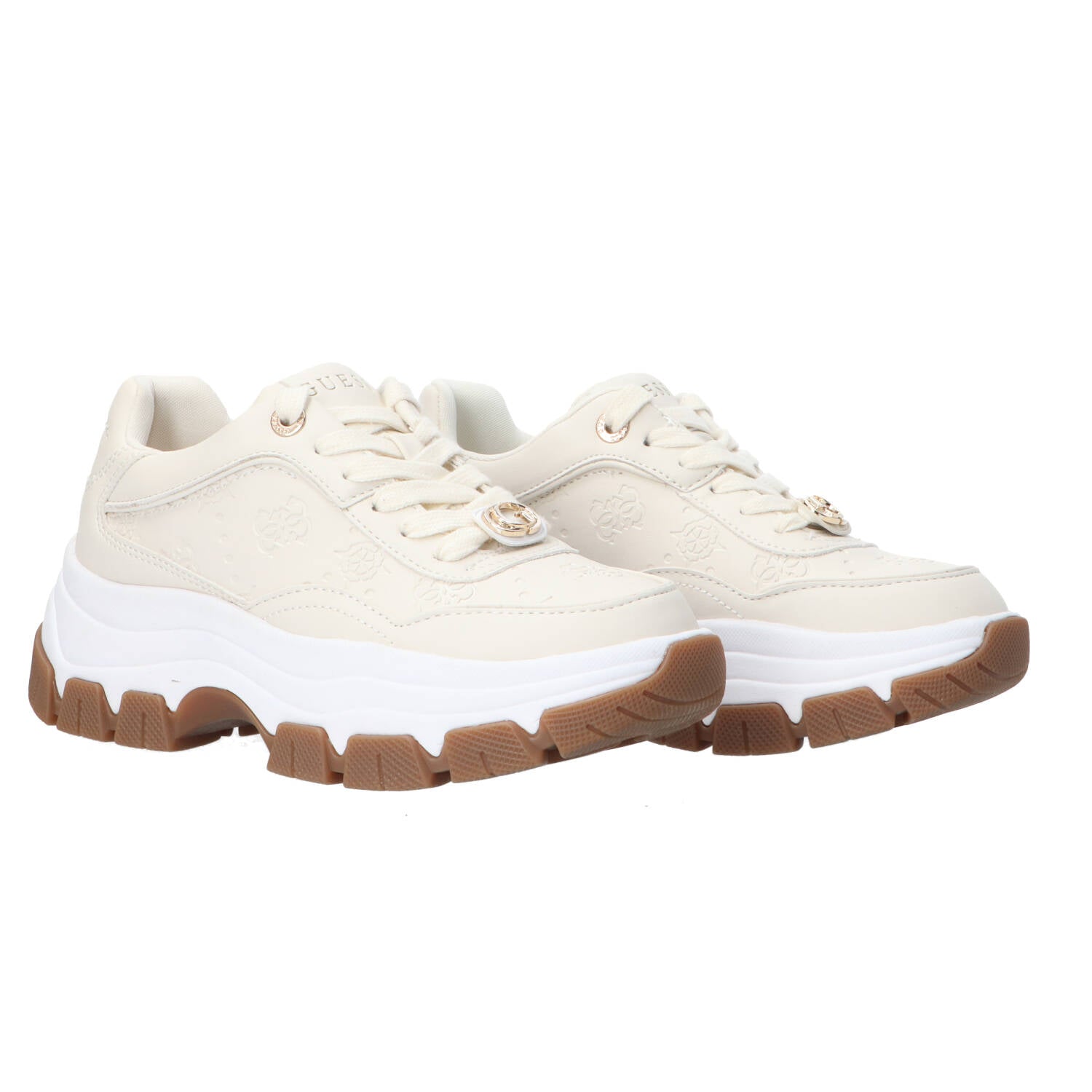 Sneakers Guess Berrett2 Beige Donna