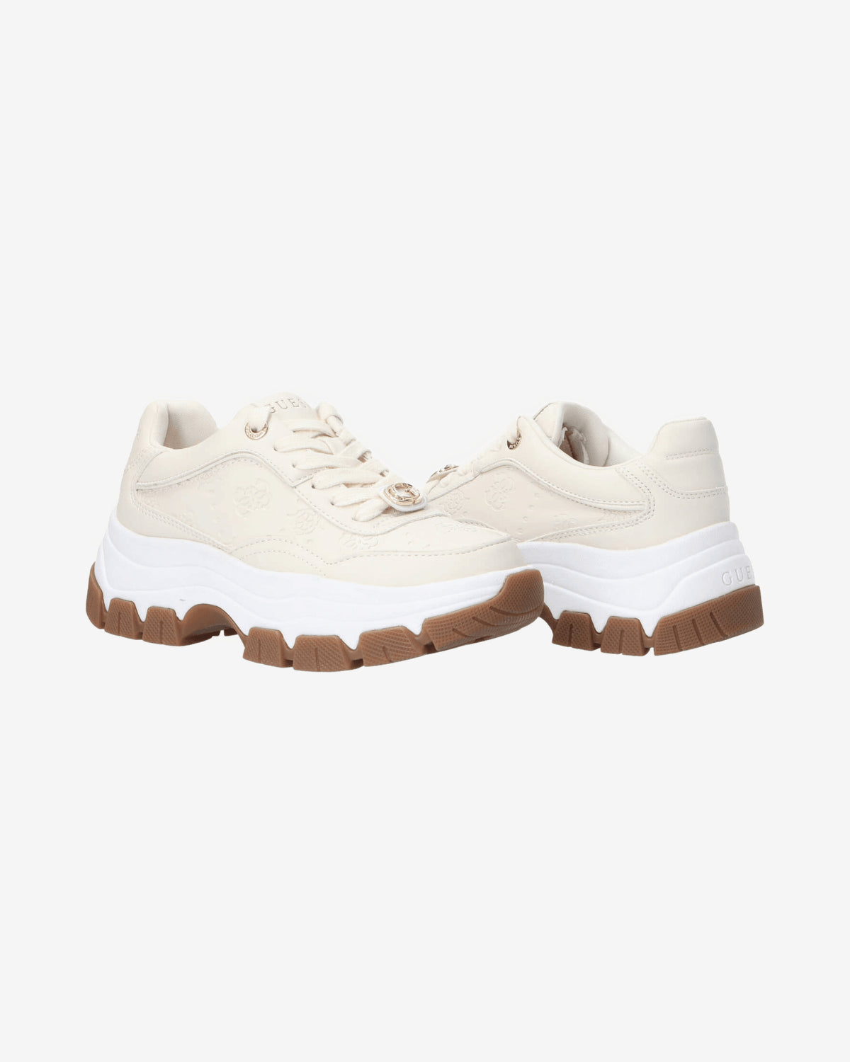 Sneakers Guess Berrett2 Beige Donna