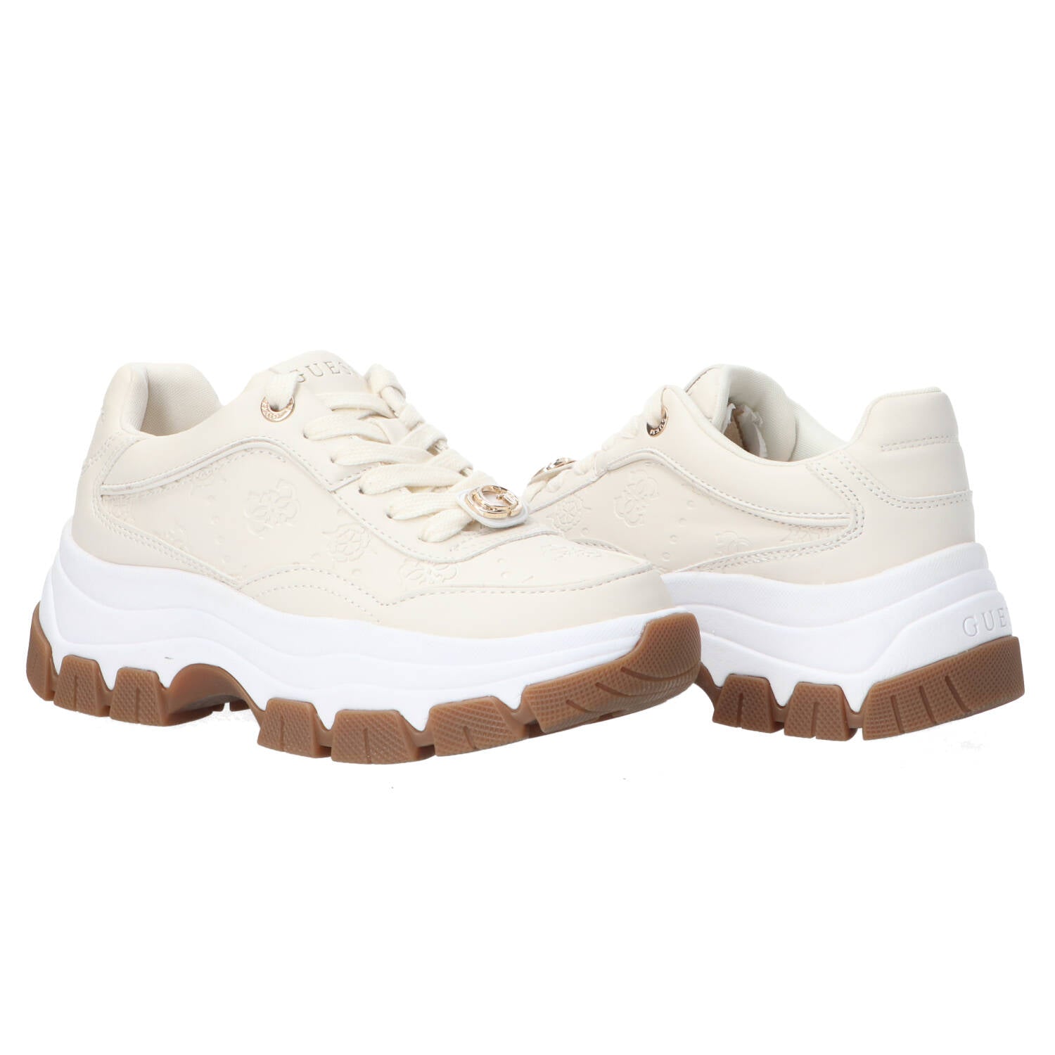 Sneakers Guess Berrett2 Beige Donna