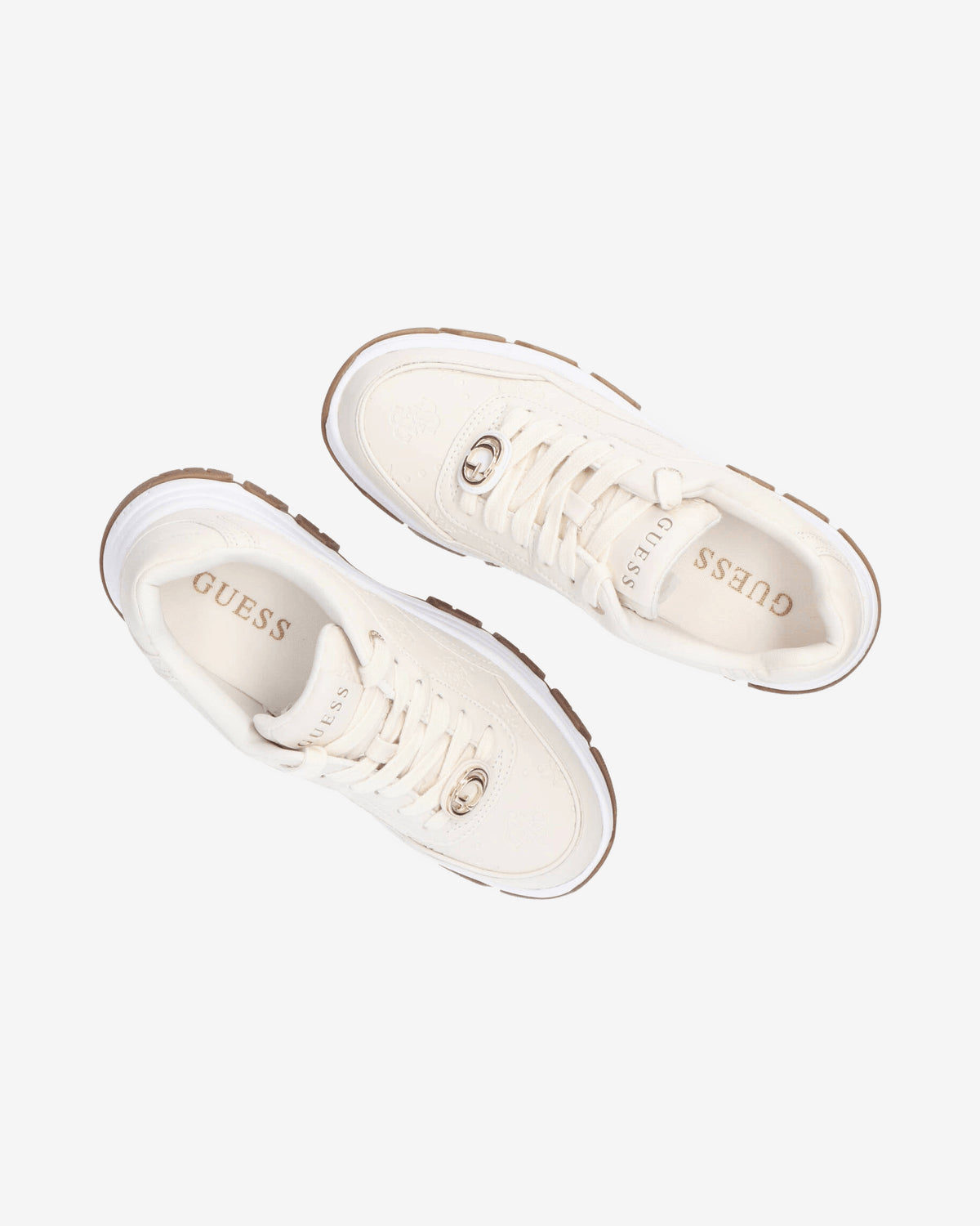 Sneakers Guess Berrett2 Beige Donna