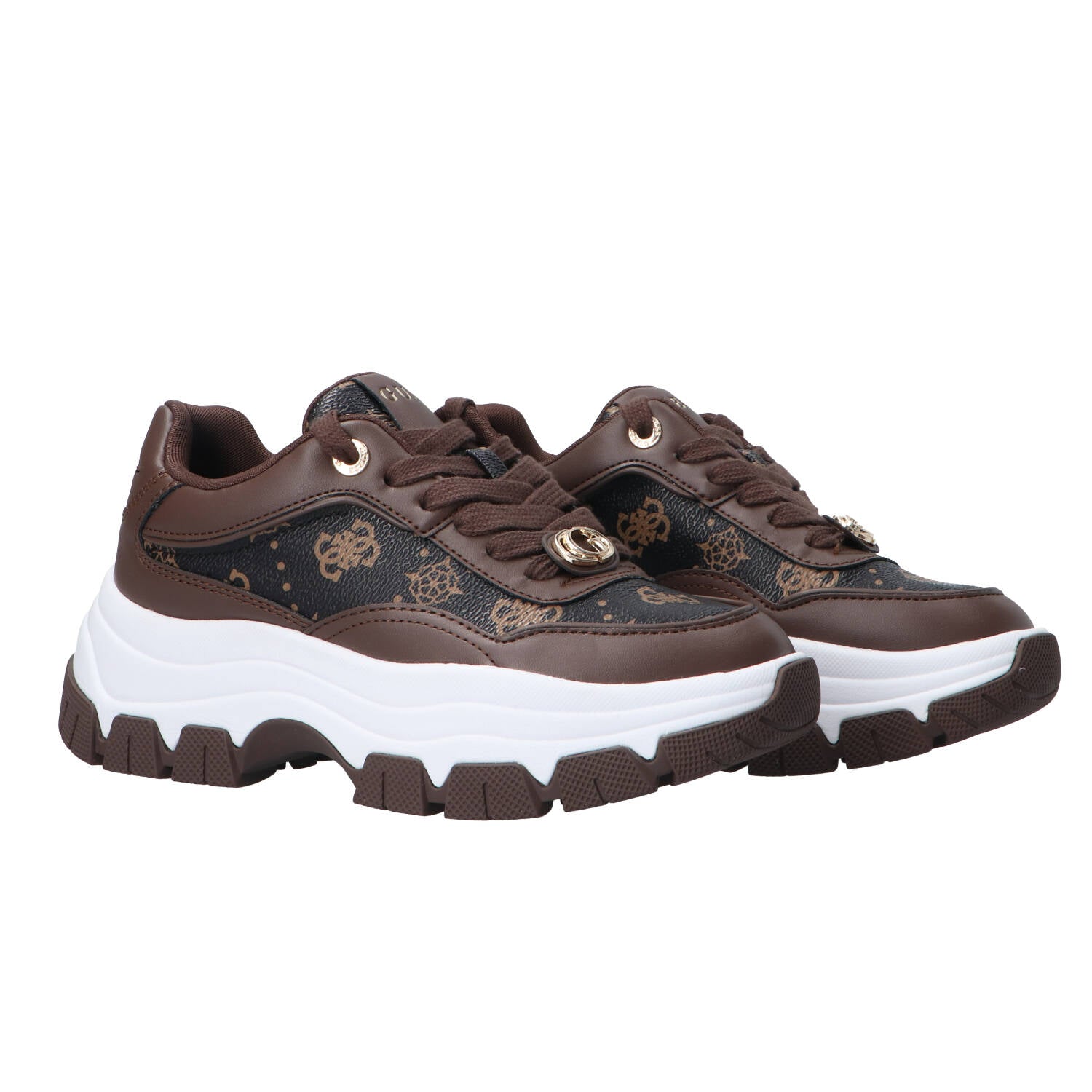 Sneakers Guess Berrett2 Beige Donna