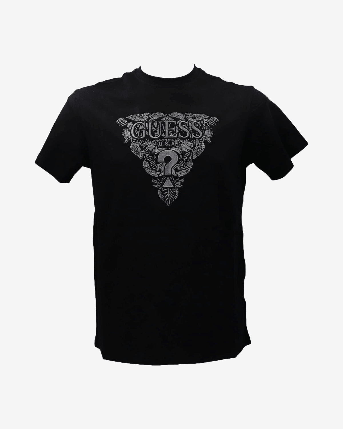 T-shirt SS CN FLOWER EMBRO TEE