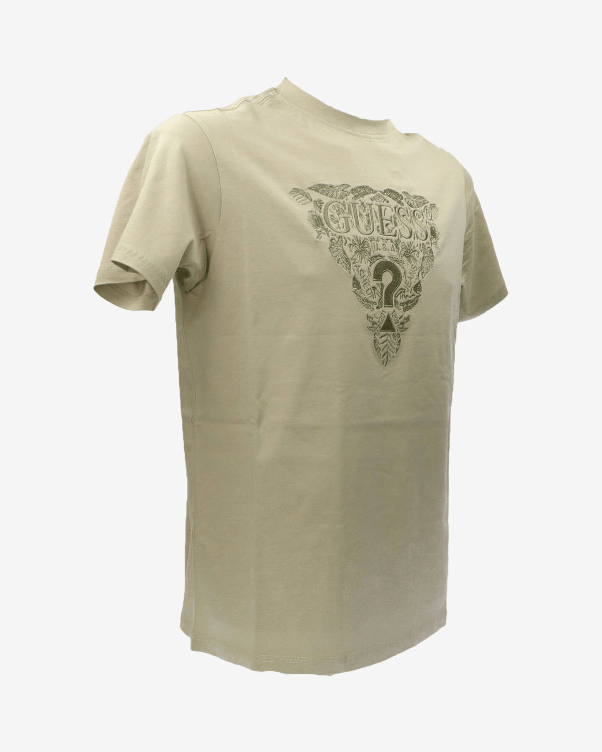 T-shirt SS CN FLOWER EMBRO TEE
