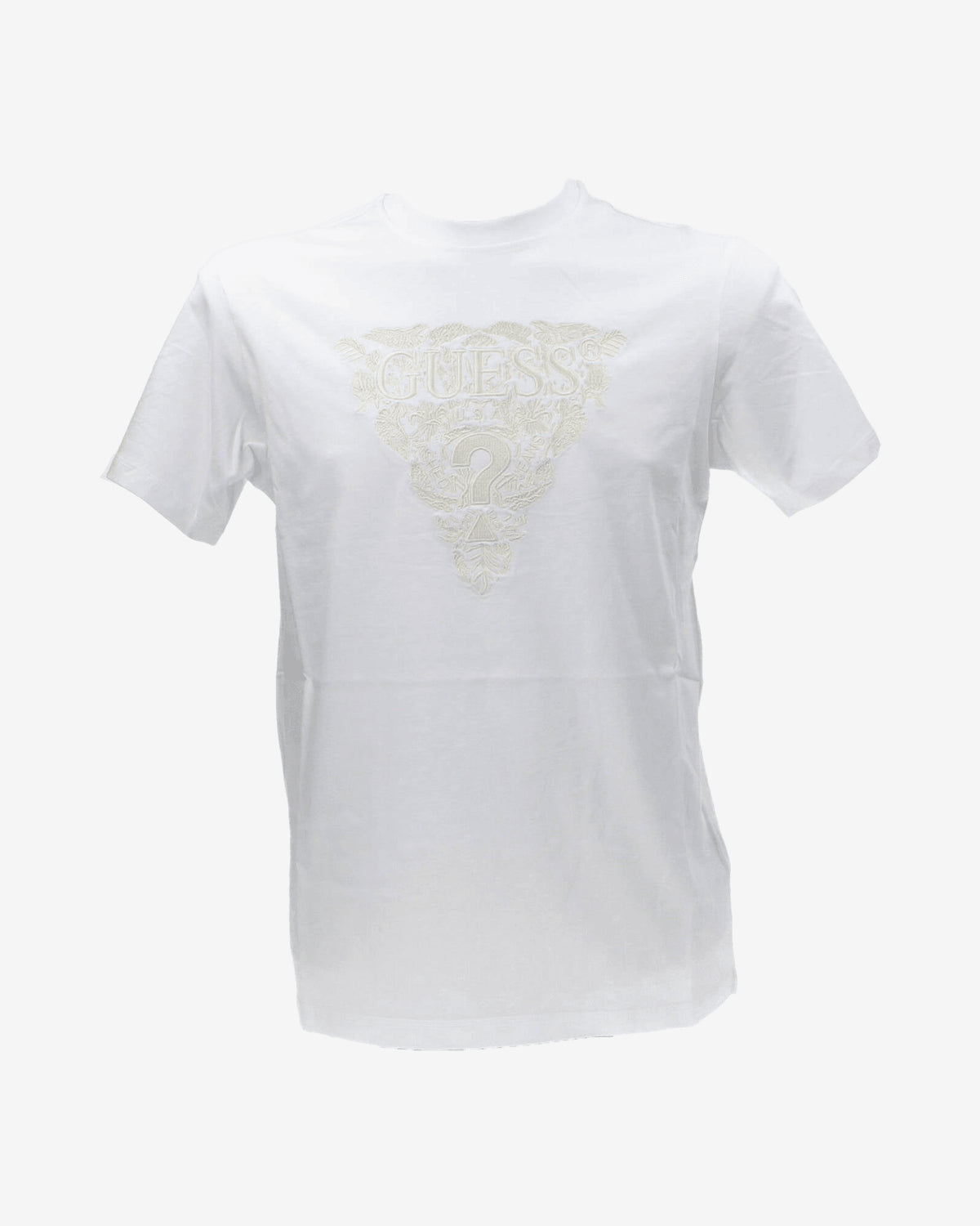 T-shirt SS CN FLOWER EMBRO TEE