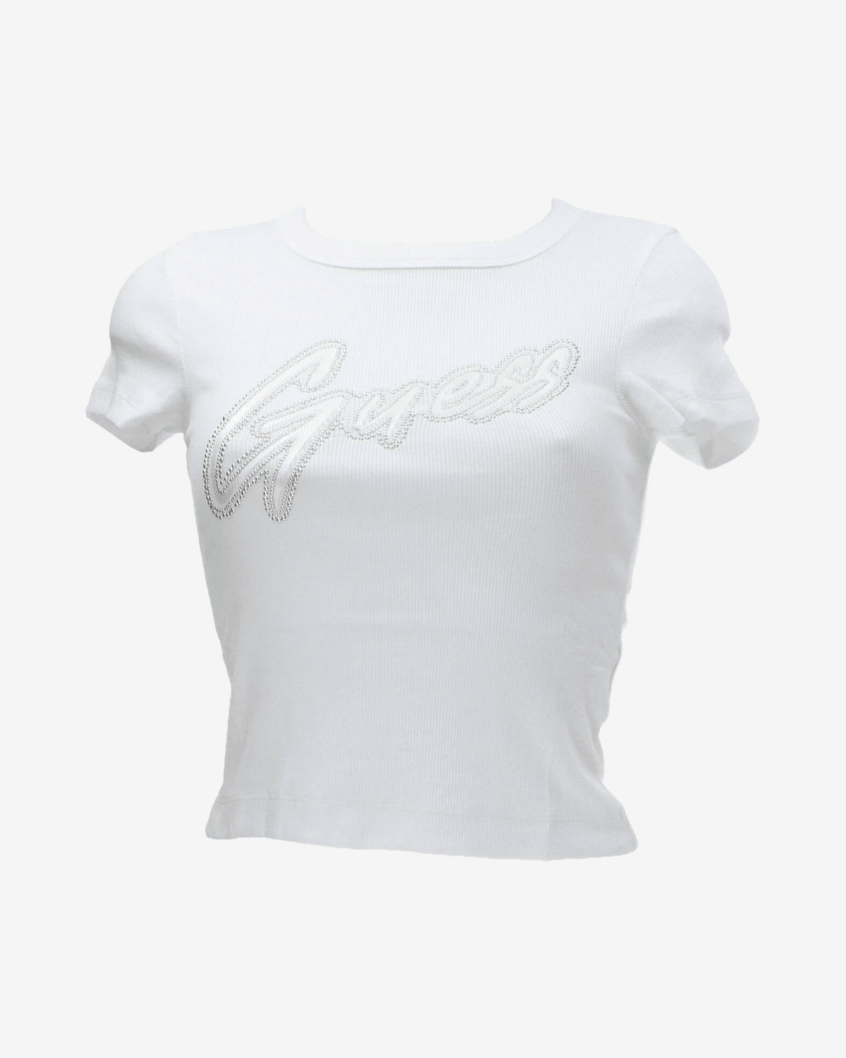 T-shirt SS CN RIB LOGO TEE
