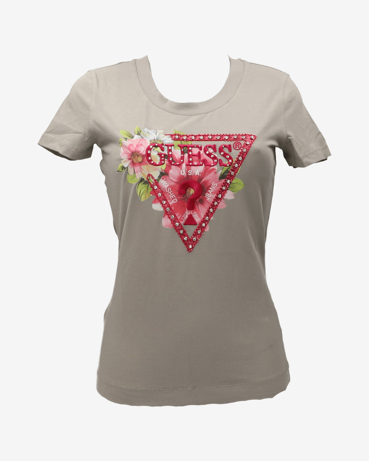 T-shirt SS CN TRIANGLE BEADS TEE