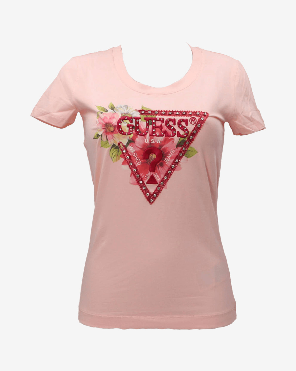 T-shirt SS CN TRIANGLE BEADS TEE