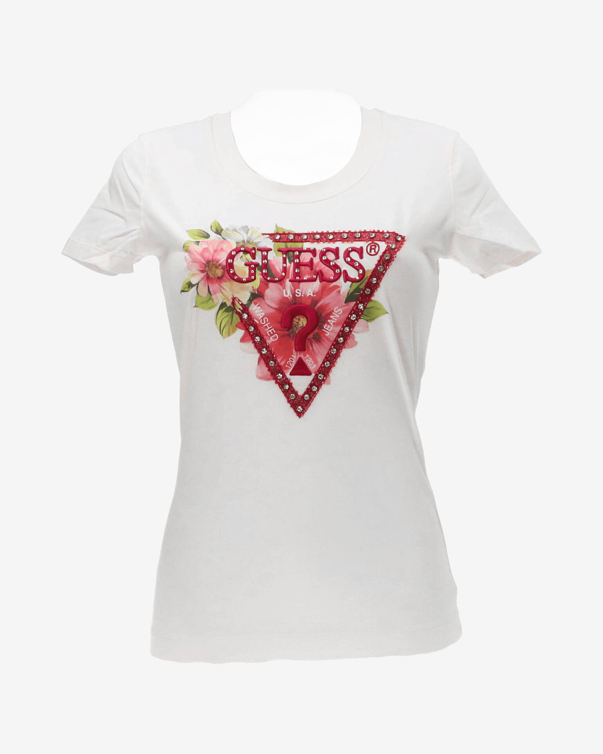 T-shirt SS CN TRIANGLE BEADS TEE