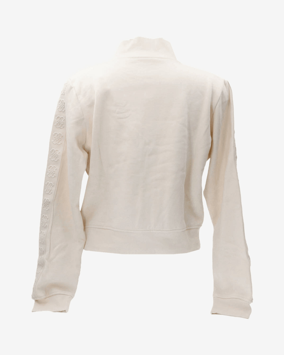 Guess Felpa Stacie Full Zip Bianco
