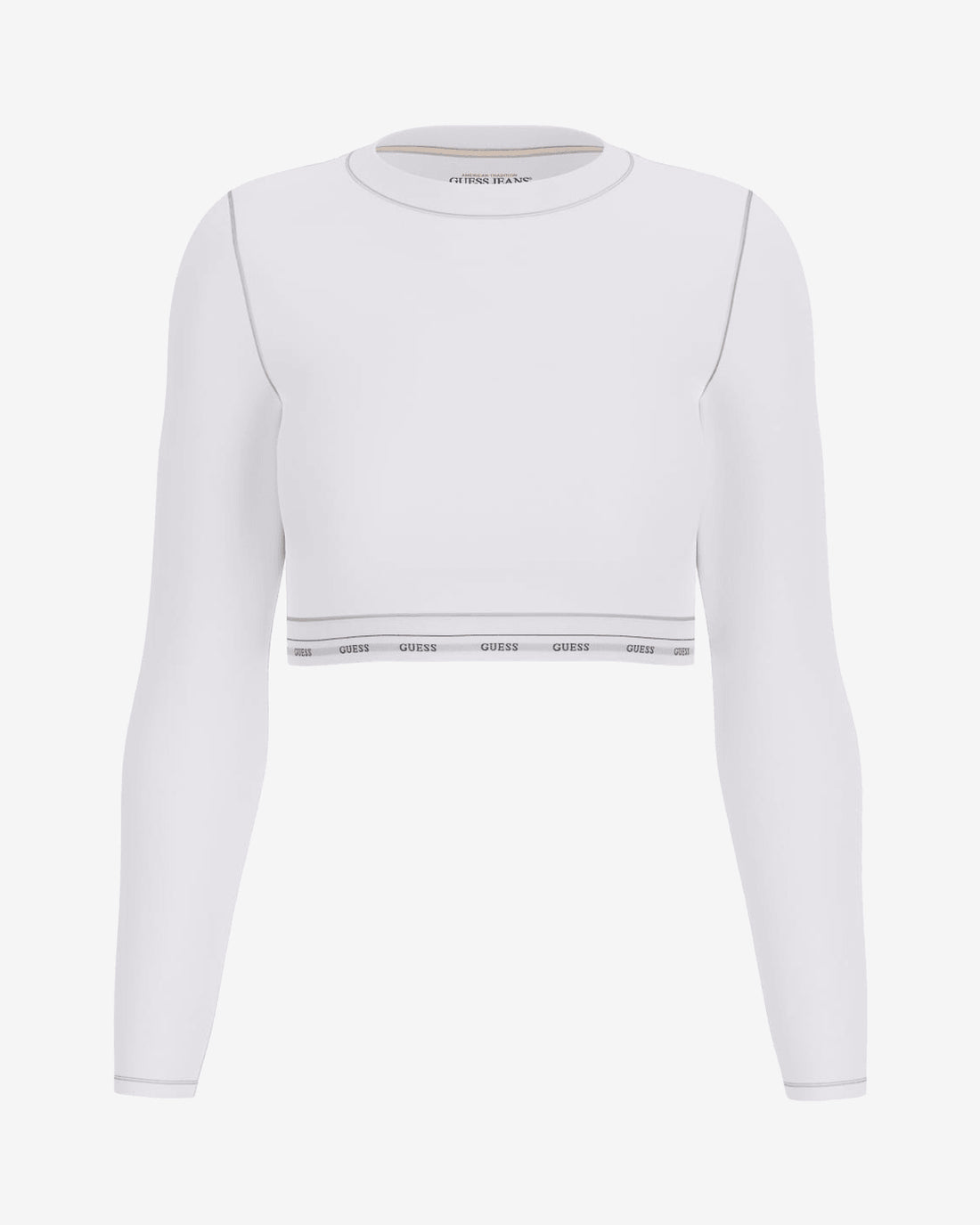 T-shirt GJ LS CROP TOP - foto indossata
