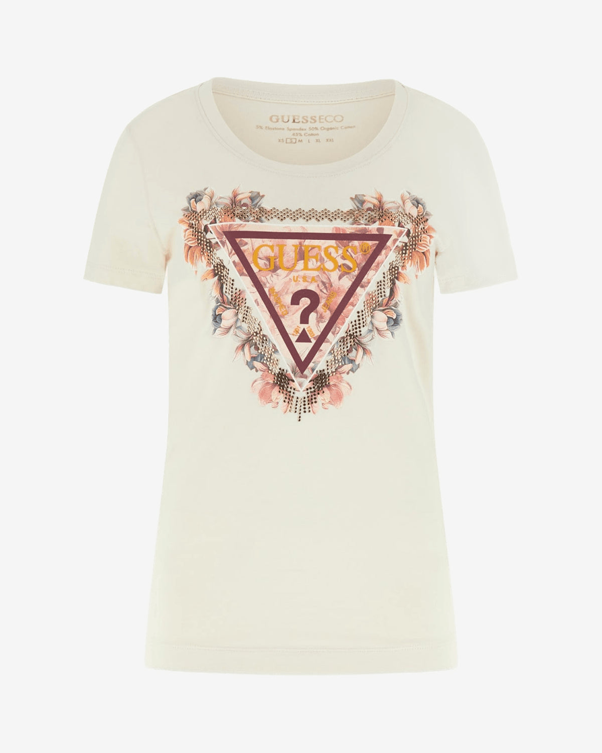 T-shirt SS TRIANGLE FLOWERS TEE
