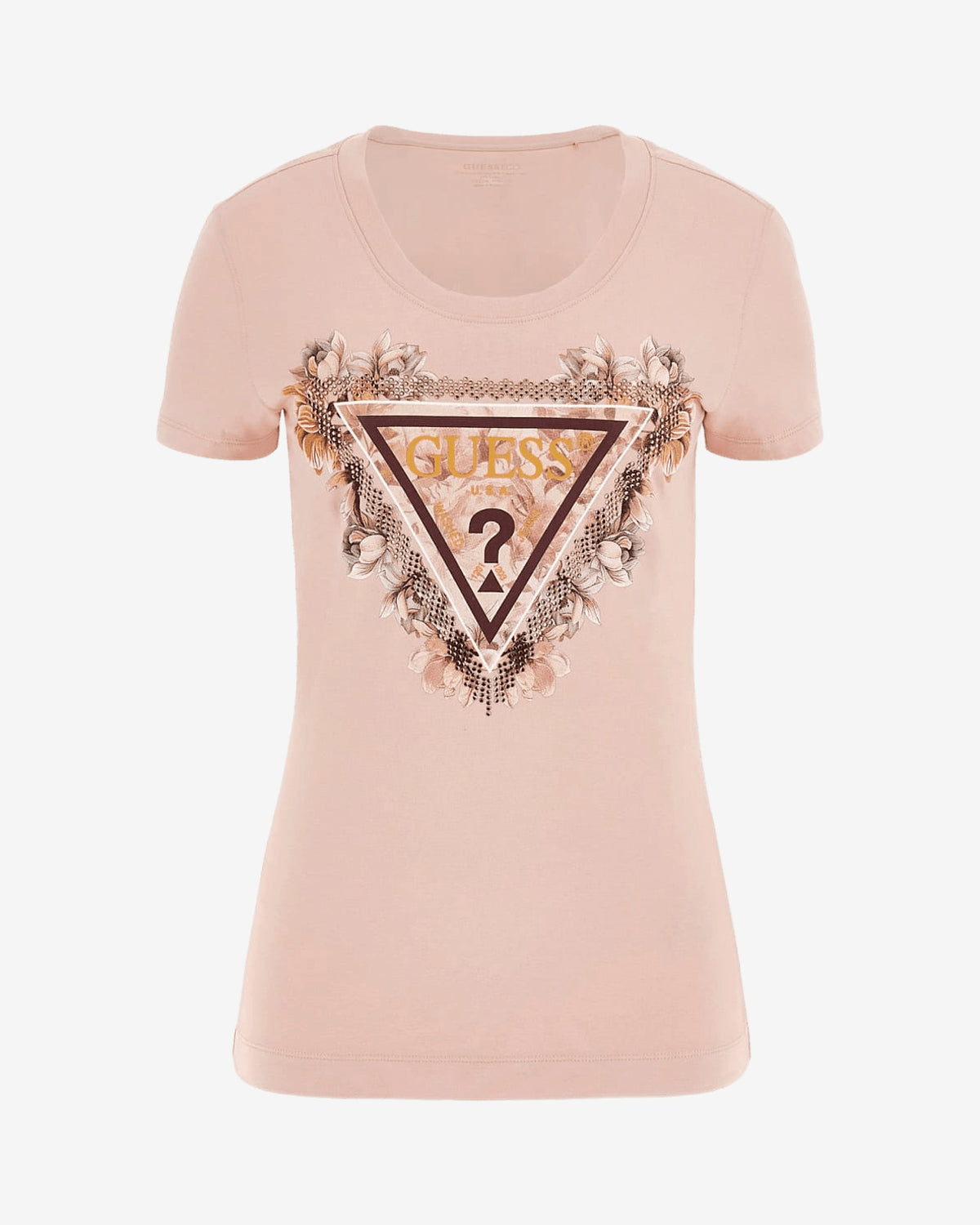 T-shirt SS TRIANGLE FLOWERS TEE