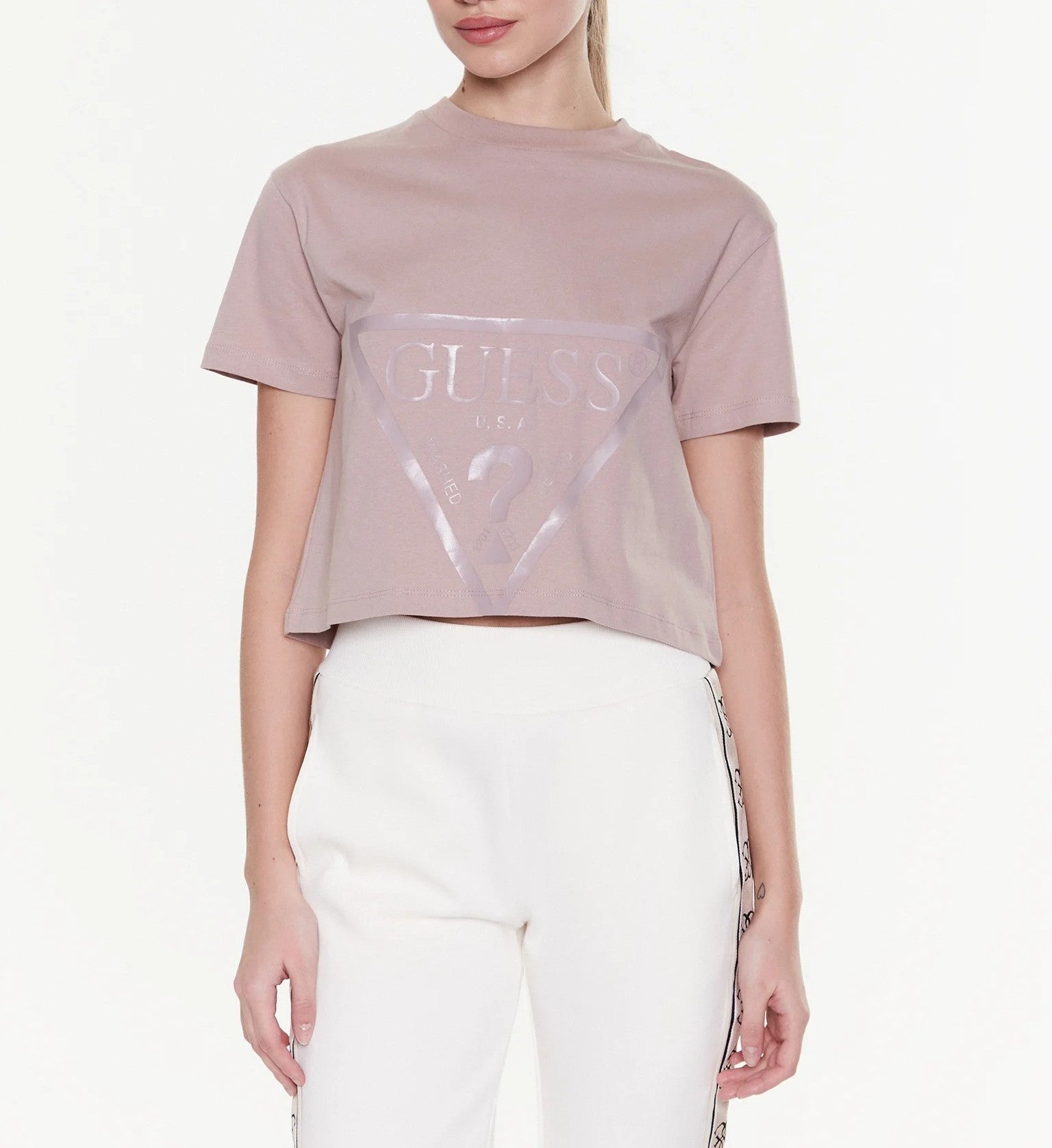 T-shirt Guess V2YI06K8HM0 ADELE CROP