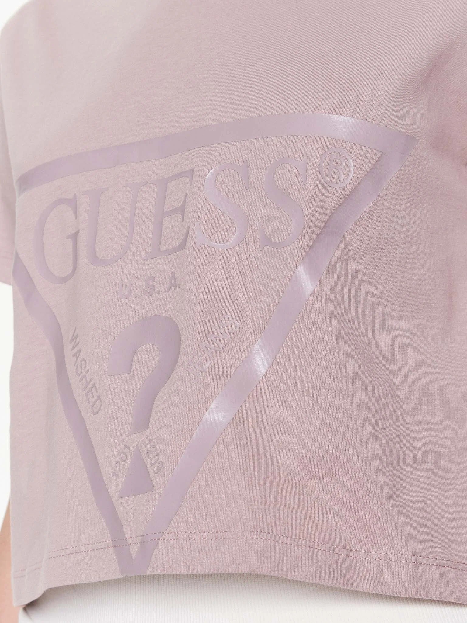 T-shirt Guess V2YI06K8HM0 ADELE CROP